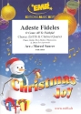 Adeste fideles for mixed chorus and 4 clarinets (rhythm group ad lib) score and parts (incl. 20 chorus scores)