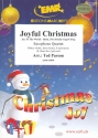 Joyful Christmas for 4 saxophones (rhythm group ad lib) score and parts