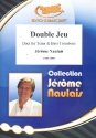 Double jeu for tenor trombone bass trombone and piano parts