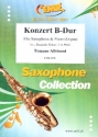 Konzert B-Dur op.7,3 fr Altsaxophon und Klavier (Orgel)