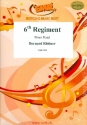 6th Regiment for brass band score and parts