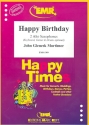 Happy Birthday: for 2 alto saxophones (keyboard, guitar and drums ad lib) score and parts