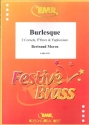 Burlesque for 2 cornets, horn in Eb and euphonium score and parts