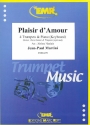 Plaisir d'Amour fr 4 Trompeten und Klavier (Keyboard) (Percussion ad lib) Partitur und Stimmen