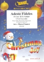 Adeste fideles for 5-part ensemble (rhythm group ad lib) score and parts