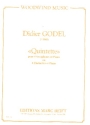 Quintette fr 4 Saxophone (Klarinetten) und Klavier Partitur und Stimmen