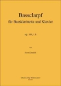 Ebenhh, Horst BassClarpf fr Bassklarinette und Klavier Op.109, 1b Klarinette und Klavier Noten