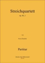 Ebenhh, Horst Streichquartett Op.40, 1a 4 Streicher Partitur & Stimmen