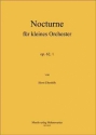 Ebenhh, Horst Nocturne fr kleines Orchester  Op.62, 1 Orchester Partitur