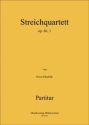 Ebenhh, Horst Streichquartett Op.80, 3 4 Streicher Partitur & Stimmen