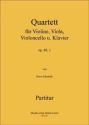 Ebenhh, Horst 1. Klavierquartett fr Violine, Viola, Violoncello un 3 Streicher und Klavier Partitur & Stimmen