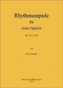 Ebenhh, Horst Rhythmusspiele  Op.91, 3 a-d 1 Schlagzeuger Noten