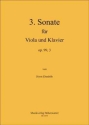 Ebenhh, Horst (3.) Sonate fr Viola und Klavier Op.99, 3 Viola und Klavier Noten