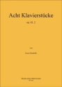 Ebenhh, Horst Acht Klavierstcke Op.85, 2 Klavier Noten