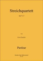 Ebenhh, Horst Streichquartett Op.9, 3 4 Streicher Partitur & Stimmen