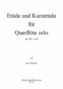 Ebenhh, Horst Etde und Kurzetde fr Querflte solo Op.98, 1 Flte, Querflte Noten