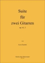 Ebenhh, Horst Suite fr zwei Gitarren  Op.61, 3 2 Gitarren Noten