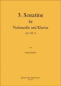 Sonatine fr Violoncello und Klavier op.102,4 fr Violoncello und Klavier