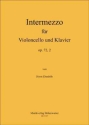 Intermezzo op.72,2 fr Violoncello und Klavier