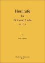 Ebenhh, Horst Hornrufe fr Corno F solo Op.117, 4 Hornquartett Noten