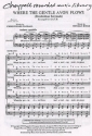 Where The Gentle Avon Flows  for mixed choir and piano accompaniment choral score