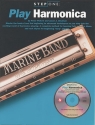 Step One Play Harmonica Harmonica(with Chord Symbols) Tuition Books/Folk Instruments/Harmonica