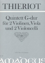 Quintett G-Dur fr 2 Violinen, Viola und 2 Violoncelli Partitur und Stimmen
