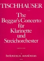 The Beggar's Concerto fr Klarinette und Streichorchester Partitur