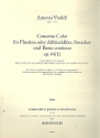 Concerto C-Dur op.44,11 RV443 fr Flte, (Alt-Blockflte), Streicher und Bc Viola