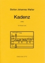 Kadenz fr Klavier