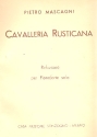 Cavalleria rusticana per pianoforte solo