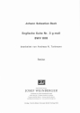 Englische Suite Bearbeitung fr Oboenquartett Partitur/Stimmensatz/Fotokopie ob/Alt-Oboe(EnglHn),/Tenor-Oboe(Hecke