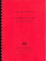 La Clemenza di Tito KV621 (Auszge) fr Harmoniemusik (2 Klarinetten, 2 Hrner in F und 2 Fagotte) Partitur,  Archivkopie