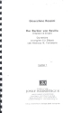 Ouvertre zur Oper Der Barbier von Sevilla Klarinette,Fagott, Horn, 2 Violinen, Viola, Violoncello und Kontrabass Stimmen