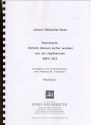 Schafe knnen sicher weiden BWV203 fr Sopran, Oboe solo und Instrumente Blockflte 1 und 2,  Archivkopie