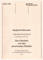 Das Gleichnis von den anvertrauten Pfunden op.3 fr Sprecher, Sprechchor, 2 Trompeten und 2 Posaunen Partitur