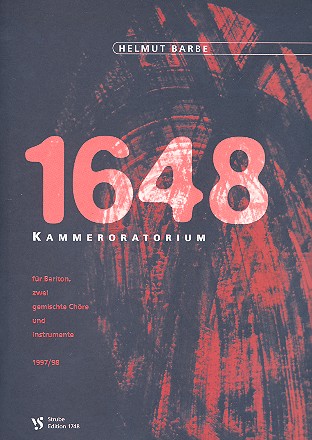 1648  fr Bariton, 2 gem Chre und Instrumente Partitur