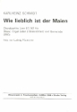 Choralpartita ber Wie lieblich ist der Maien fr Blser, Orgel (2 Blserchre) und Gemeinde Spielpartitur Instrumentalstimmen