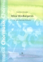 Missa Windbergensis fr Soli, gem Chor und Orchester Partitur