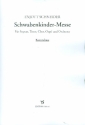 Schwabenkinder-Messe fr Soli, gem Chor, Orchester und Orgel Kontrabass