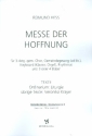 Messe der Hoffnung fr gem Chor (Gemeindegesang ad lib) und Instrumente Melodiestimme in C