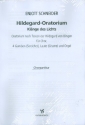 Hildegard-Oratorium fr gem Chor, 4 Gamben (Streicher), Laute (Gitarre) und Orgel Chorpartitur