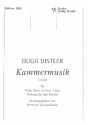 Kammermusik fr Flte, Oboe, Violine, Viola, Violoncello und Klavier Partitur