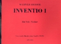 Inventio Nr.1 fr Violine