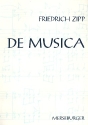 De Musica Gesammelte Aufstze