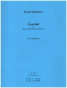 Quartett fr Oboe (Englischhorn), Violine, Viola und Violoncello Stimmen