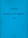 Komposition 2 fr Orgel