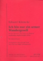 Ich bin nur ein armer Wandergesell fr Salonorchester Direktion und Stimmen
