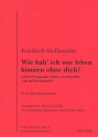 Wie hab ich nur leben knnen ohne dich fr Gesang und Salonorchester Direktion und Stimmen