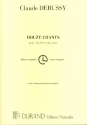 12 Chants pour voix leves et piano (fr/en)